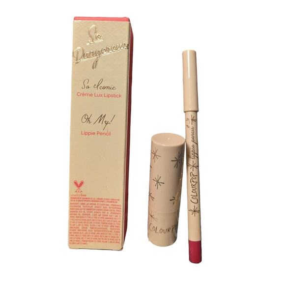 ColourPop So Dangerous lipstick and liner bundle - Picture 1 of 4
